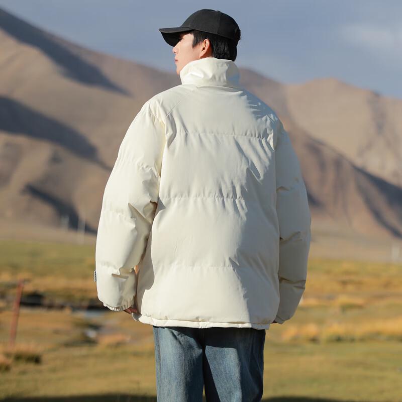 Wassup Sohot Men's Padded Stand-Collar Winter Jacket