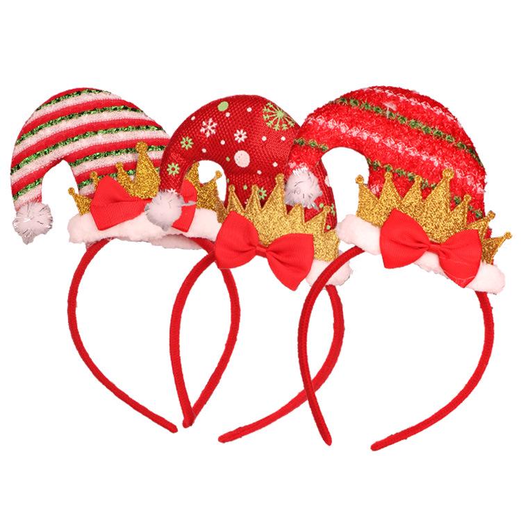 Luminous Christmas Antler Headband for Children & Adults