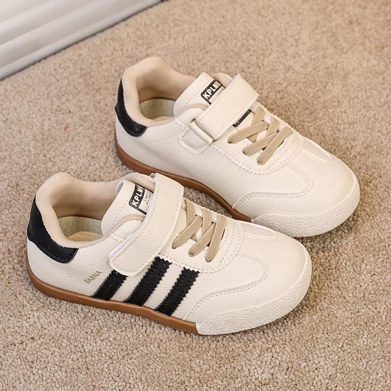 Children's Sports Shoes 2025 Spring and Autumn New Girls Soft-soled Casual Shoes Medium and Older Children's Non-slip German Training Shoes Boys' S