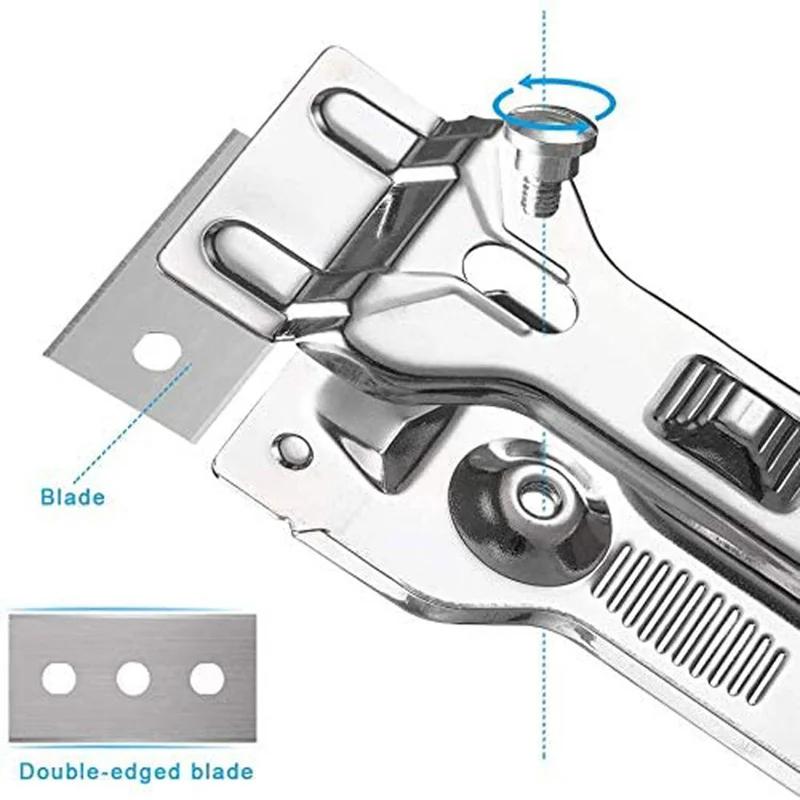 Paint Scraper Tool Kitchen For Ceramic Induction Cooktops Multifunction Glass Ceramic Hob Scraper Cleaner Tool With Blade