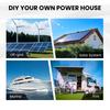 Cyperocean 12V 200Ah LiFePO4 Battery  2560Wh 200A BMS 6000+ Charge Cycles  Expandable Up To 40.96kWh – For RVs, Solar Panels, and Off-grid Use