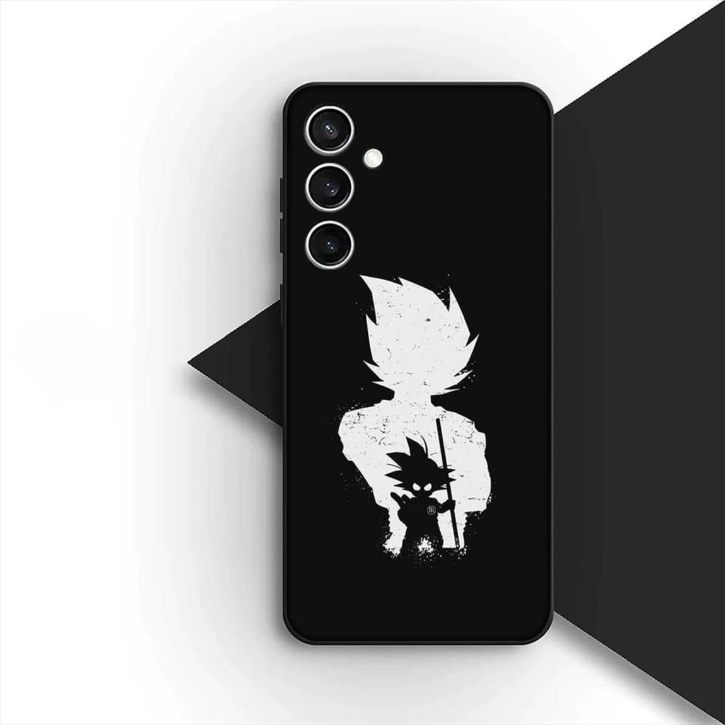 Cover for Samsung Galaxy S20 S22 S21 FE Ultra Plus A07 A17 A15 A16 A25 A57 A37 Phone Case Dragons Gokus Balls Vegeta Super