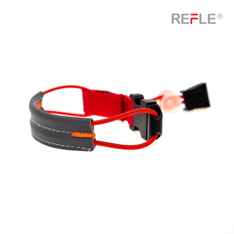 Refle Reflective Elastic Cycling Pant Leg Straps Adjustable Safety Ankle Bands For Road Mountain Bike Riders Night Riding