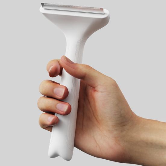 Pet Loose Hair Remover Soft Gentle Cat Grooming Brush Double-sided Loose Hair Catcher Lint Remover for Furniture Clothes Sofa Carpet