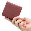 Compact Women's Genuine Leather Coin Purse - Japanese Cowhide Mini Wallet with Snap Closure