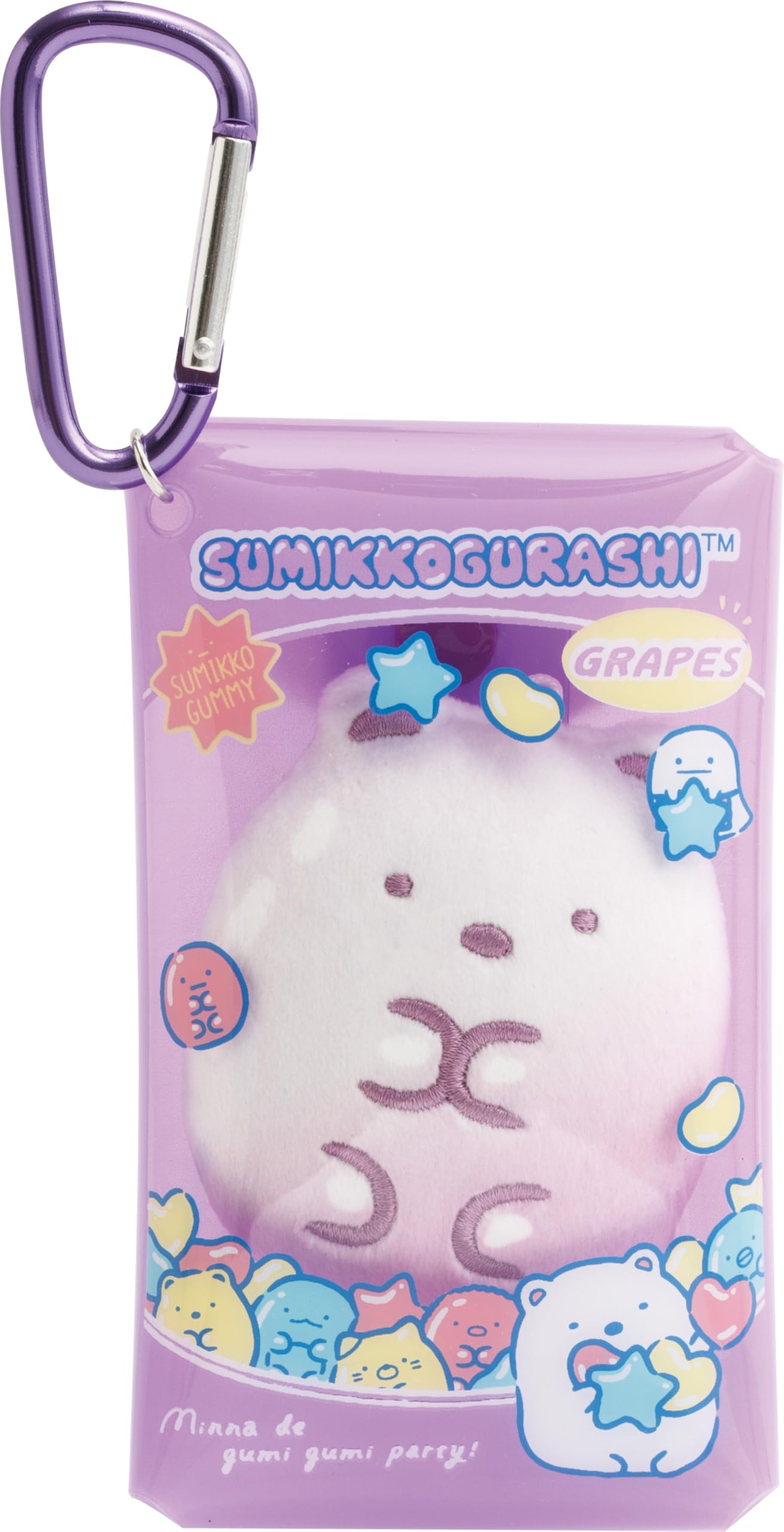 MV60101 Сумиккогураси Жевательная Жевательная Вечеринка Подвесная Плюшевая Игрушка Белый Медведь