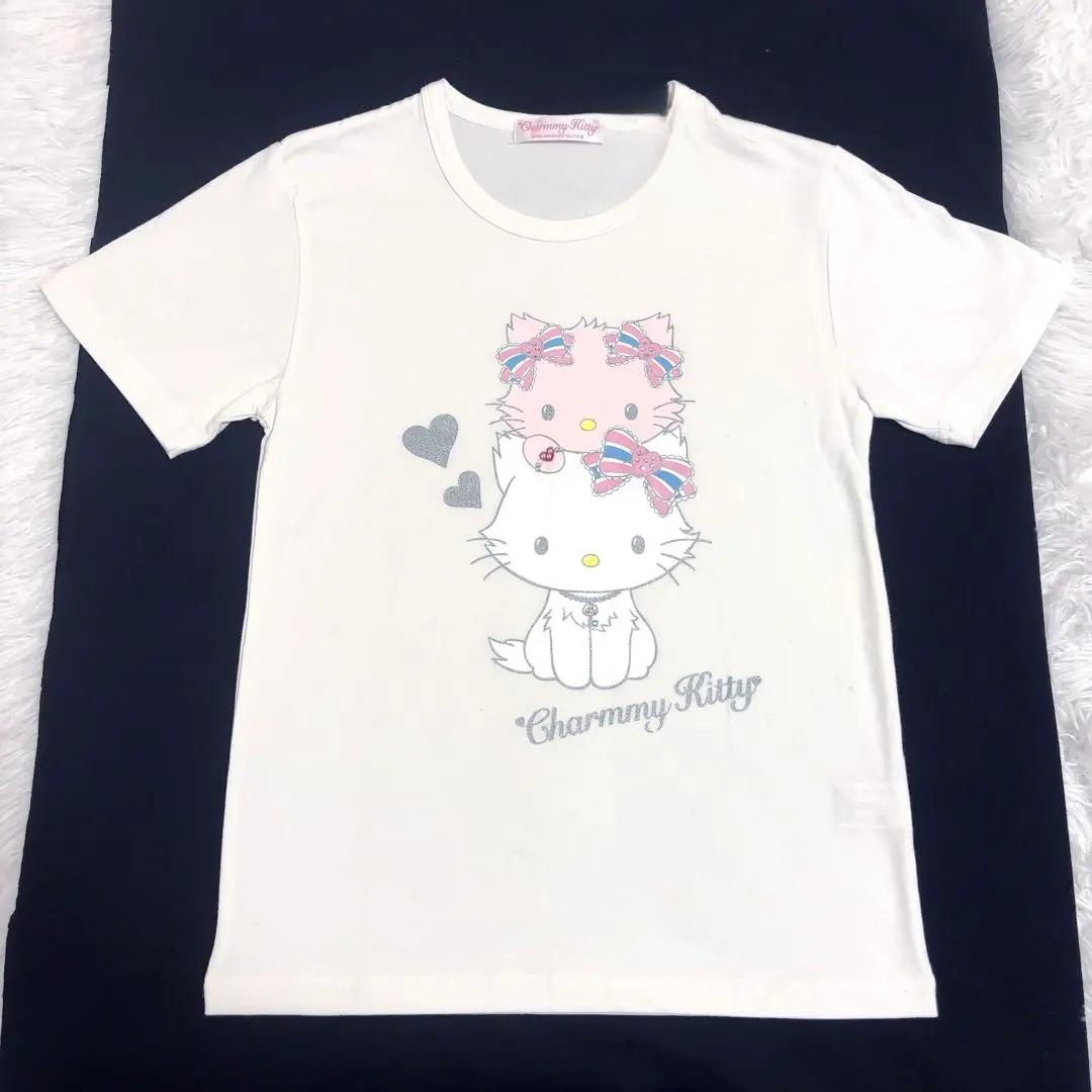 

2026 Summer Hello Kitty Cotton Printed Womens TShirt Cute Cartoon Cat Casual Comfortable Streetwear S
