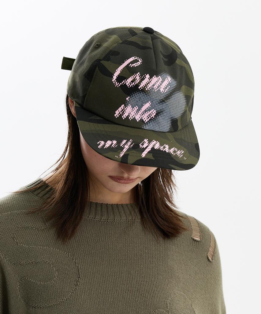 HOODHOOD Clover Logo Cap Camo