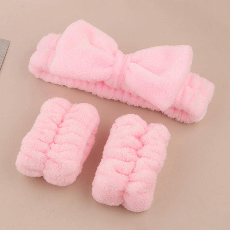 

Микрофибровый браслет для мытья рук и лица 3 шт. Ultrafine fiber cleansing bands, 3-piece set, gray