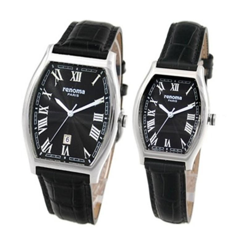 [RENOMA] RENOMA Roman Numerals Men's Leather Watch RE010