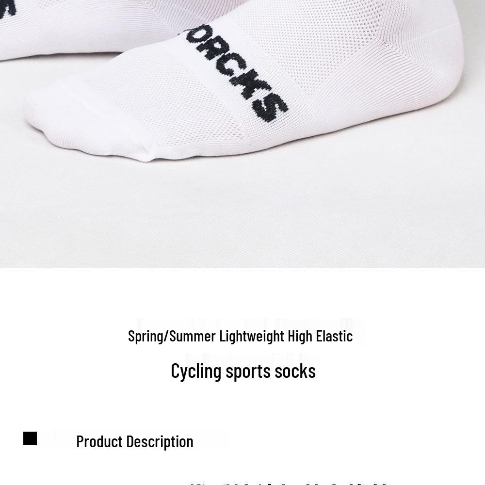 New Sporcks Cycling Socks: Breathable, Quick-Drying, High-Elastic Mid-Tube for All Seasons, Unisex