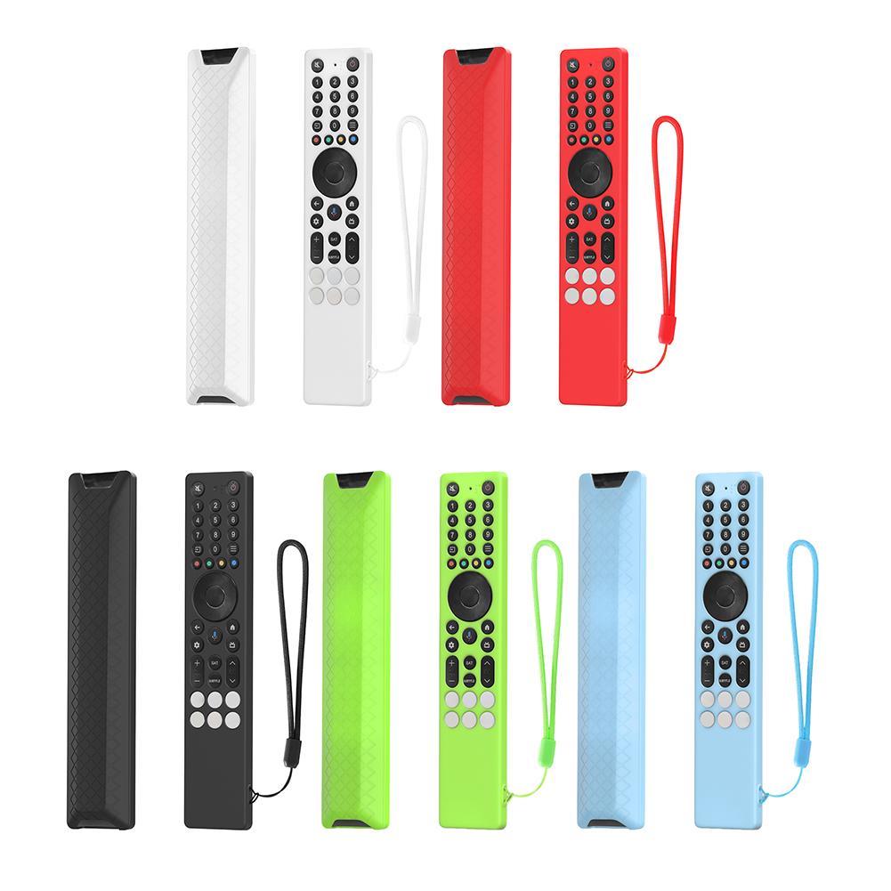 For TCL RC833A Silicone Remote Control Case Anti-Scratch Drop-Proof RC Cover Waterproof Television RC Shell Smart TV Accessories