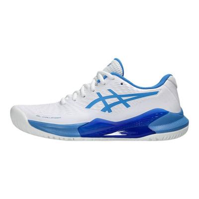 Gel-Challenger 14 Blanco Azul Costa (De las mujeres) Zapatillas de Mujer 1042A231-103