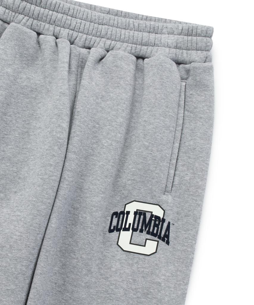 COLUMBIA UNIVERSITY Big C Logo Regular Fit Jogger Sweat Pants M Gray