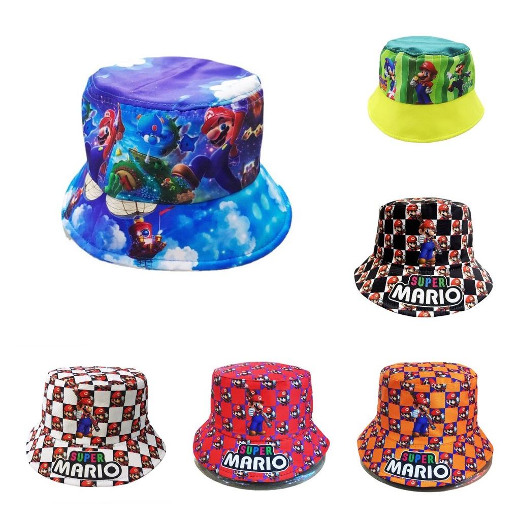 Super Mario Printed Fisherman Hat For Men And Women