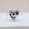 Silver Moon and Star Charms for Jewelry, Shoelaces, and Bags