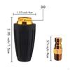 High Pressure Washer Rotating Nozzle Ceramic Core 1/4 Inch Quick Connect Wear