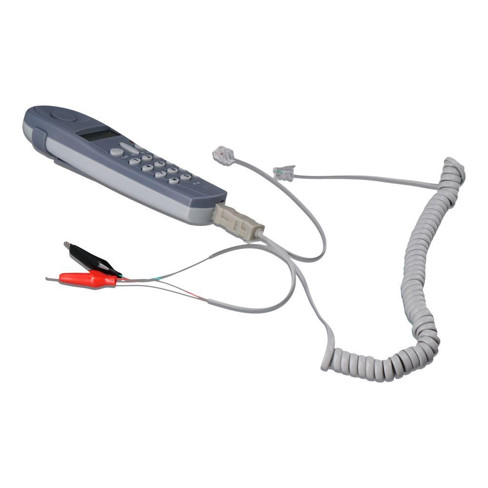 Grey Network Cable Tester  Cable Set Tool D019 Check Lineman Cable  Line Fault