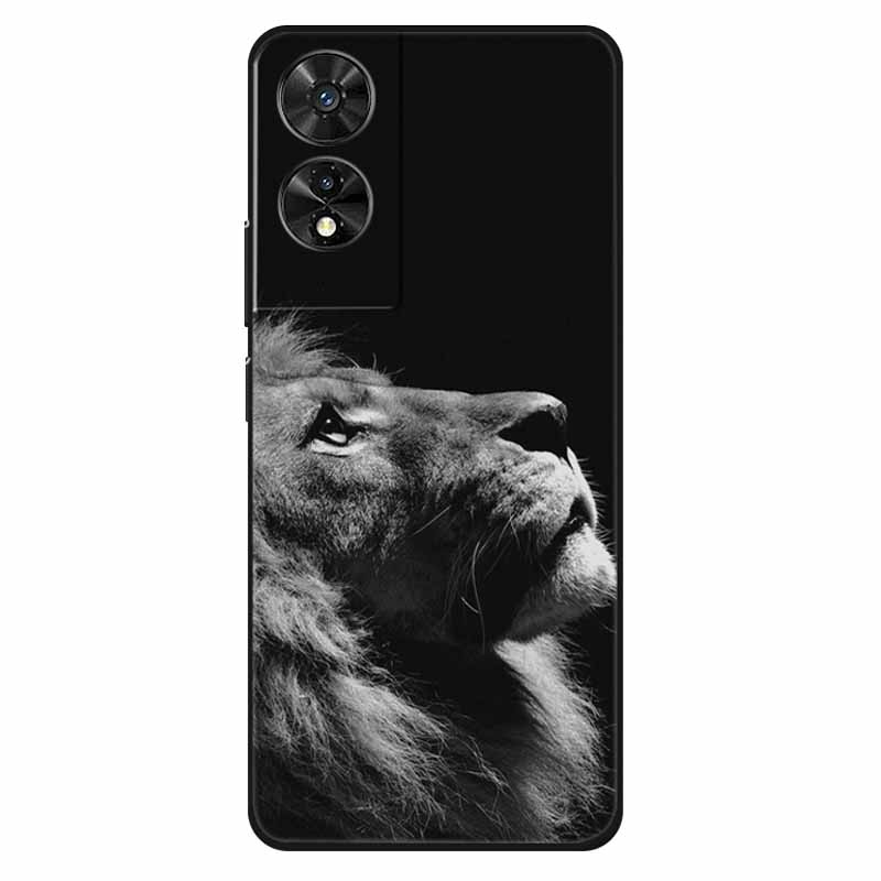 For TCL 505 Case Silicone Fashion Protective TPU Soft Funda for TCL 505 Phone Cover Animal Bumper for TCL505 Coque Shell Cute