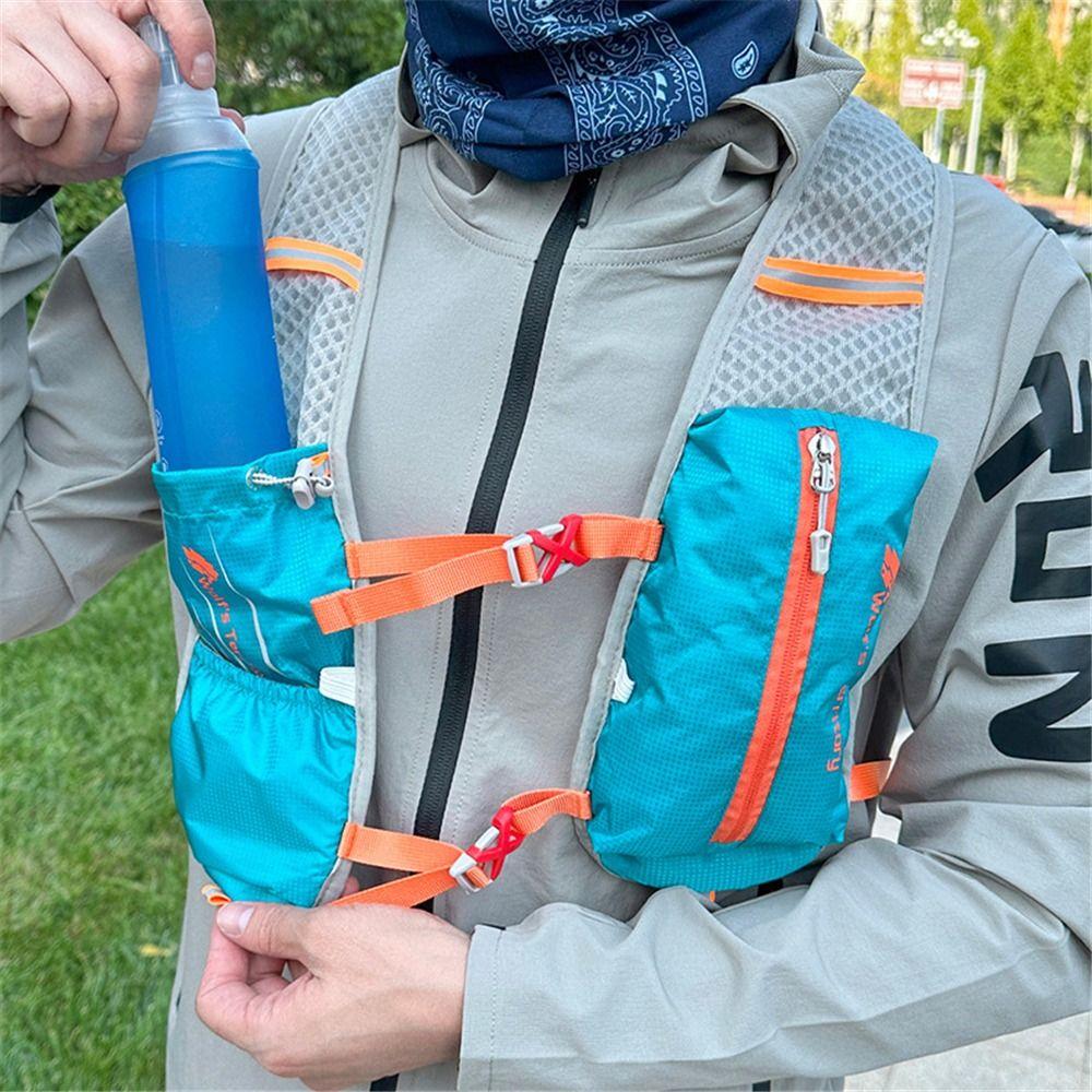 Ultralight Marathon Hydrating Backpack 5L Trail Running Backpack Hydration Vest  Jogging