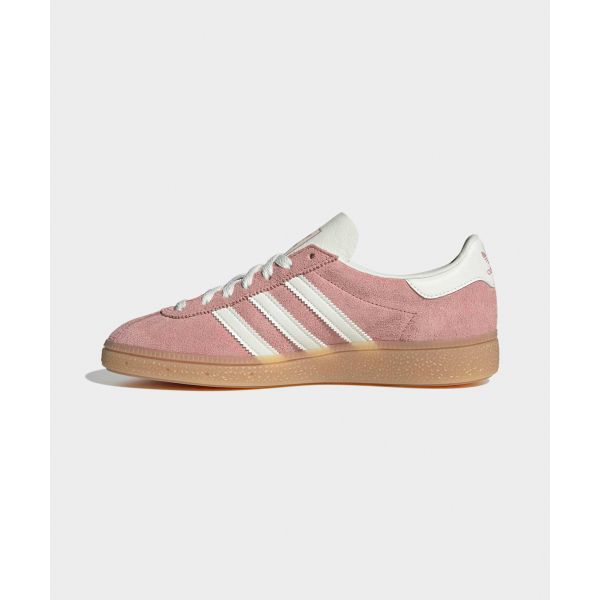 adidas Zapatillas para Mujer Munchen Wonder Mauve Blanco Crudo Plateado Metálico Rosa JS3992