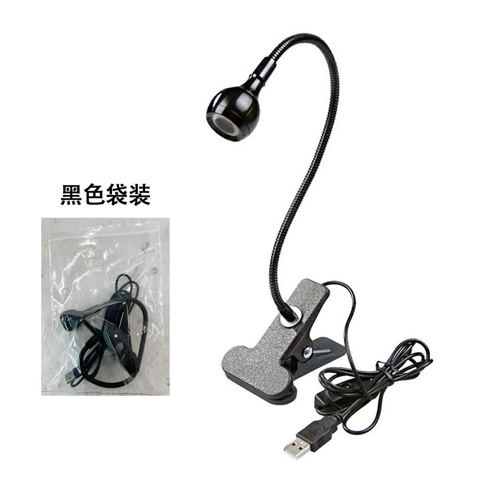 Professionelle UV-Lampen zum Anklipsen, Metallröhre, UV-Lampe, USB, Mini-UV-Gel-Härtungslicht, Schreibtischlampen, Nageltrockner, DIY, 360 ° drehbar