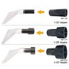 Clear Scrub Head Extraction Nozzles With Adapters Upholstery Carpet Cleaning Attachment Home Appliance Parts Enduring