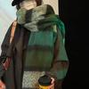 220*30cm Premium Winter Scarf Women 2026 New Korean Style Thick Warm Fashionable Neck Warmer Cold Weather Accessories