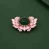 Pink Begonia Brooch High-end Women's New Chinese Style Guochao Brooch Classical Flower Suit Cheongsam Versatile Accessories Tide