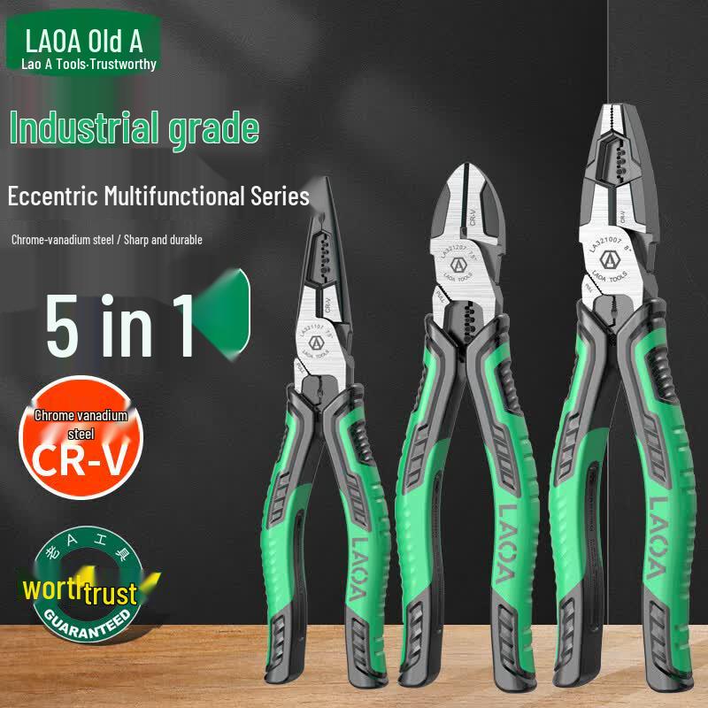 LAOA 6-in-1 Multi-function Needle Nose Pliers