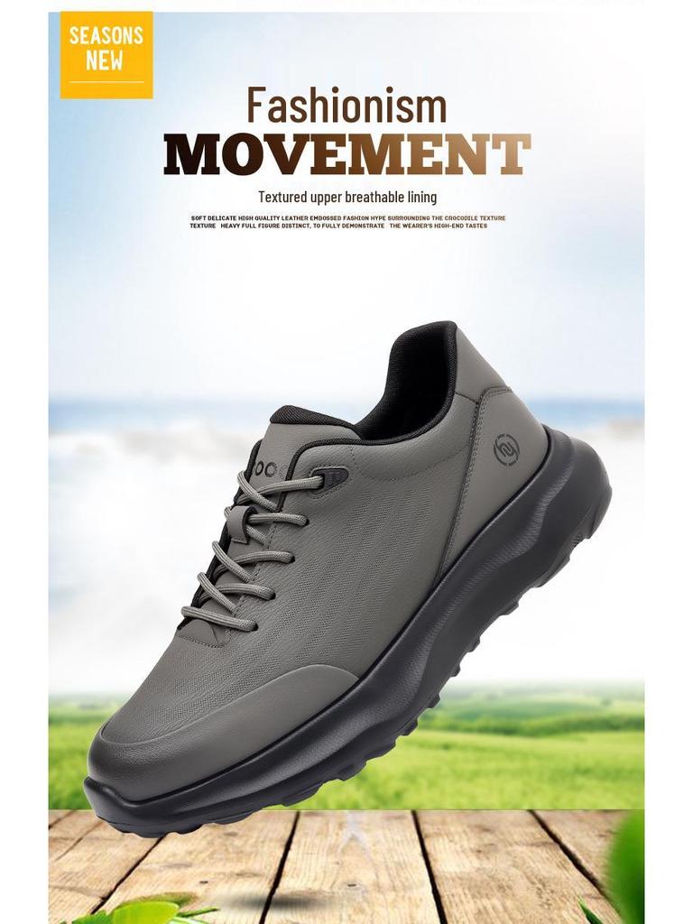 Men's Breathable Flyknit Slip-On Fall Sneakers