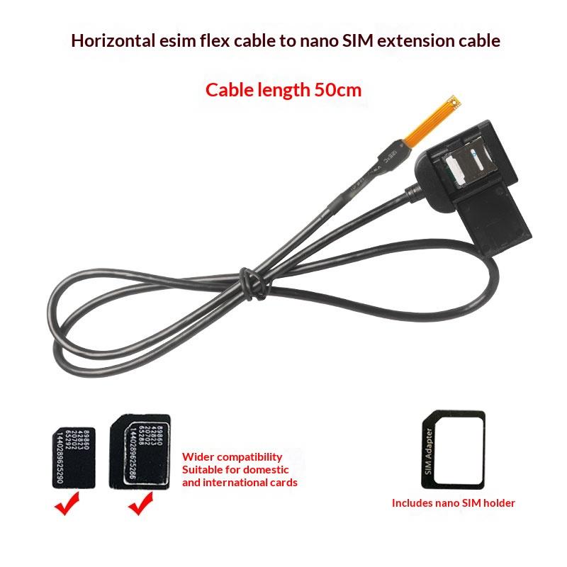 Sim Card Slot Adapter 4G Sim Slot Adapter With 20Pin Cable Connector For Android Multimedia Gps Radio Car Accessories