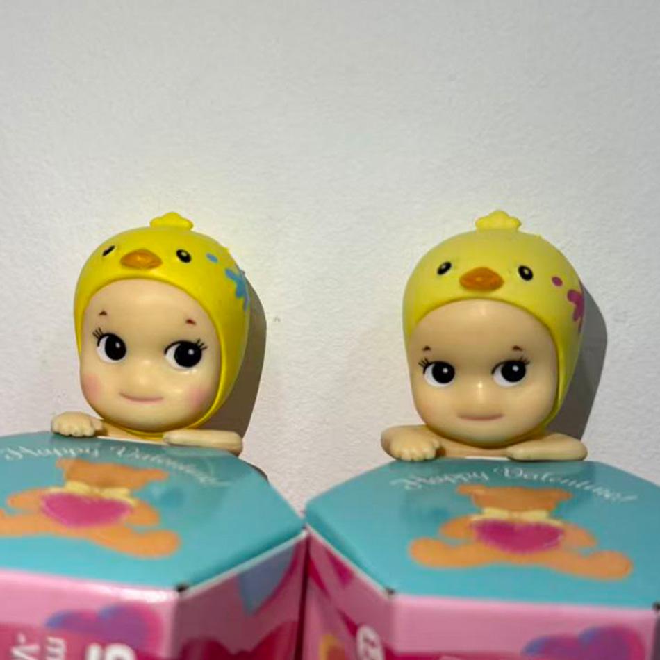 Lying Angel Animal Series 3 Cute Cartoon Figures Collectible Model Toys For Kids Birthday Gift Home Decoration