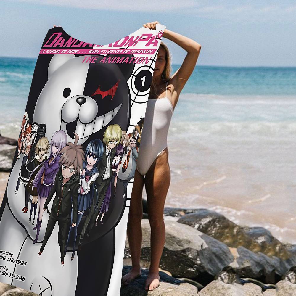

Classic Anime D-Danganronpa Microfiber Beach Towel Absorbent Quick dry Soft Yoga Swimming Resort Mountain Climbing Towel W30*H60(CM)