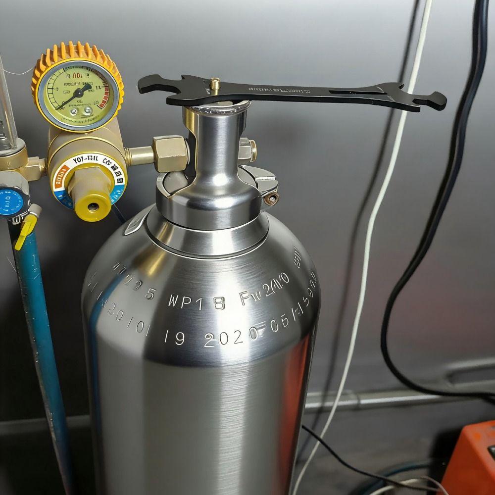 Steel Gas Cylinder Wrench Professional Pressure Reducer Wrench Gas Bottle Tool Maintenance