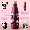 50 Cute Panda Waterproof Stickers for Phones, Cups & Journals
