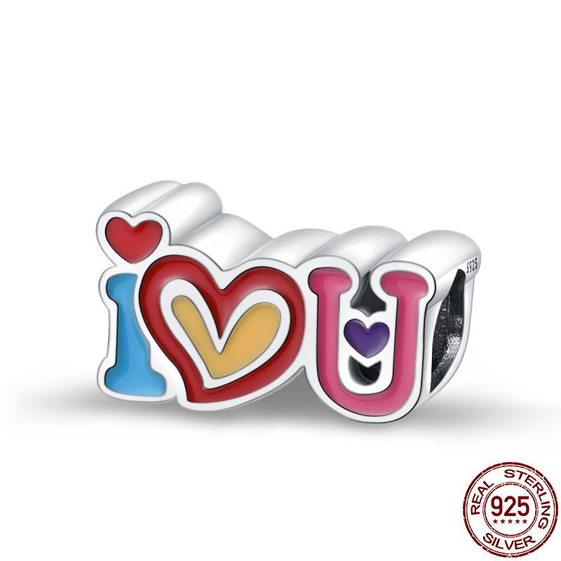 Charms Plata De Ley New Series Evil Eye Flowers Heart Charms Fit 3Mm Original Bracelet Pendant Diy Jewelry For Women