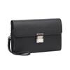 SCHWARZETIENNE Men's Genuine Leather Clutch with Password Lock