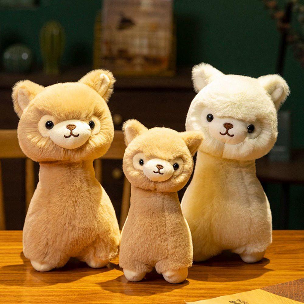 Cartoon Alpaca Stuffed Animals Home Decor Llama Plushies Animal Doll for Kids
