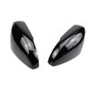 Carbon Fiber Style Black Rearview Side Mirror cover Caps for Volkswagen VW Polo MK5 5 6R 6C 2009-2017 Full Replacement