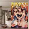 Anime Mai Sakurajima Shower Curtain - Water-Repellent And Leak-Resistant, Mold And Mildew Resistant For