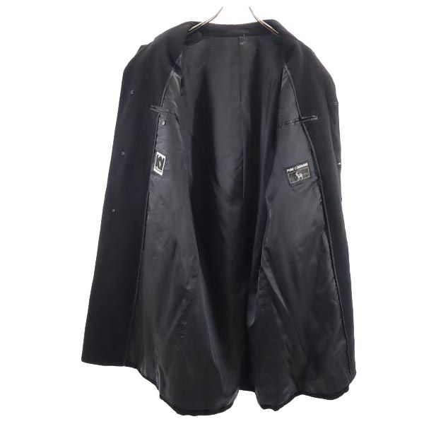 KANSAIMAN Cashmere Stainless Collar Coat Black Men's Used