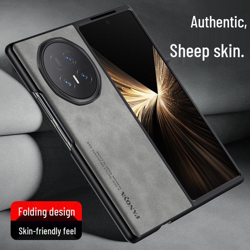 Compatible with Honor Magic V6 5G Foldable: Premium Suede Silicone Hard Case - Sleek Design for Men & Women