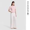 ELLASSAY Women's High-Waist Wide-Leg Cotton Blend Jeans