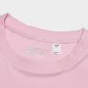 FILA Original Small Stone Flower Casual Comfortable Fashion Short Sleeve T-Shirt Unisex Tops Pink F51M529115F-PK