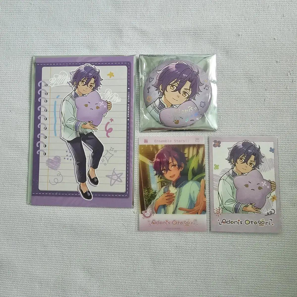 

Anstar Ensemble Stars Popup Store Dongshim Adonis Bonus Can Badge Set Dongshim Adonis