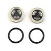 18mm Sight Glass Len & Rubber Gasket Bike Motorcycle