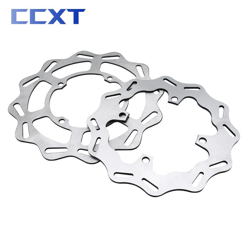 Motorcycle 270mm 240mm Front Rear Brake Disc Rotor For Kawasaki KX KLX KX125 KX250 KX250F KX450F KLX450R Motocross Accessories