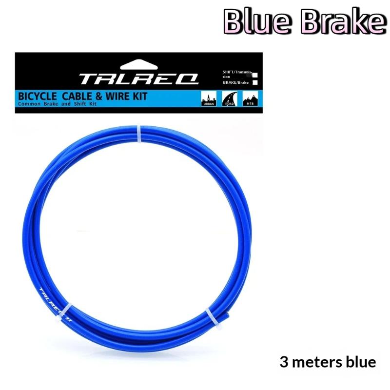 Trlreq Brake/Gear Cable Housing Set 3 Meters Per Pack Bicycle Brake Wire Tube Variable-Speed Conduit