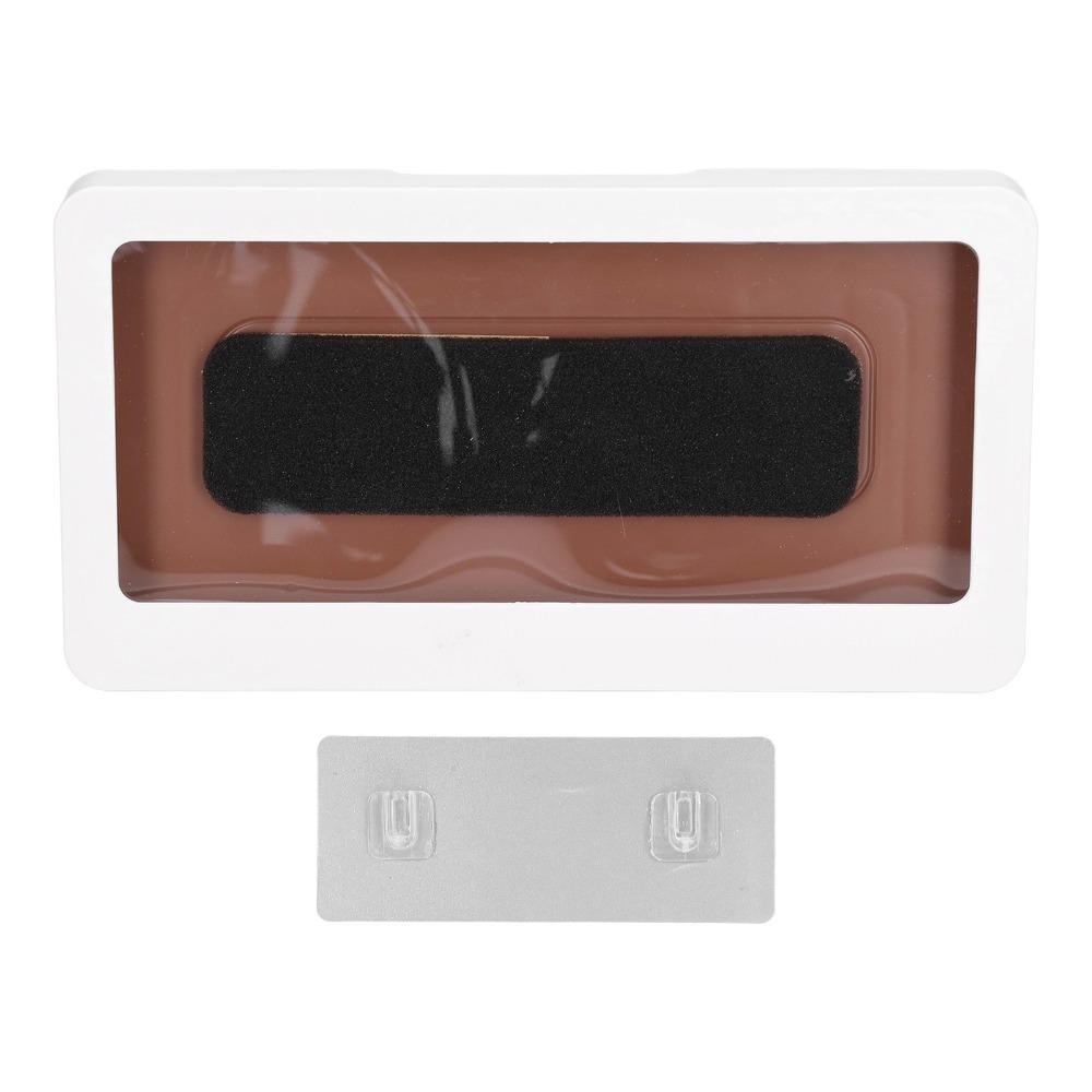

Touchable Bathroom Tablet Holder No-drill Wall Mount Phone Stand Bathroom Phone Holder Shower Use білий